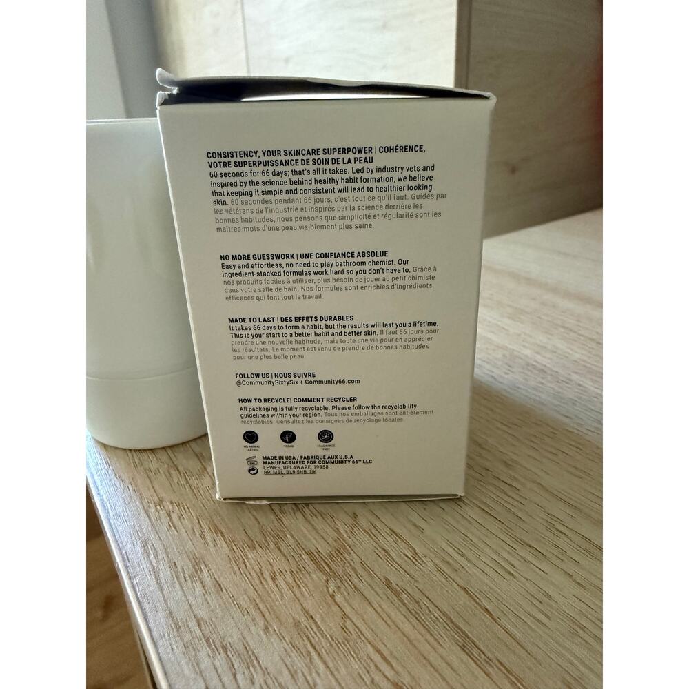 $25 New Community Sixty-Six Nourishing Rich Moisturizer 1.7 oz Hydrating Cream - Picture 4 of 5